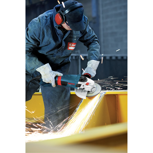 Grande meule angulaire &agrave; haute performance, 9", 120 V, 15 A, 6500 Tr/min Superchem Industries