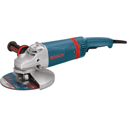 Grande meule angulaire avec poign&eacute;e &agrave; queue, 9", 120 V, 15 A, 6000 Tr/min Superchem Industries