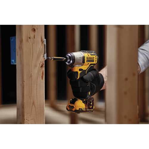 Xtreme Brushless Impact Driver Kit, 1/4", 1450 in-lbs Max. Torque, 12 V, Lithium-Ion Superchem Industries