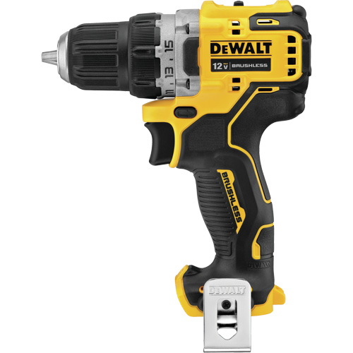 Xtreme Brushless Drill Driver (Tool Only), Lithium-Ion, 12 V, 3/8" Chuck, 250 UWO Torque Superchem Industries