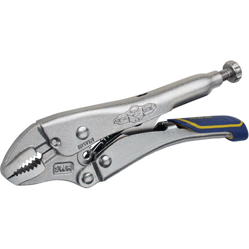 Pince-&eacute;tau avec coupe-fil Fast Release, Longueur 5", M&acirc;choire courb&eacute;e Superchem Industries