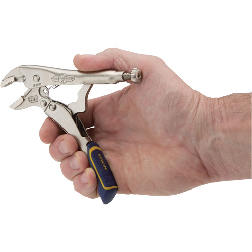 Pince-&eacute;tau avec coupe-fil Fast Release, Longueur 5", M&acirc;choire courb&eacute;e Superchem Industries