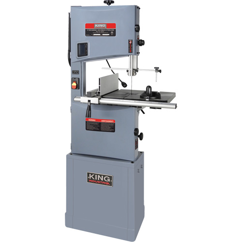 2-Speed 14" Wood Band Saw, Vertical, 120 V, 1476 SFPM/3280 SFPM Superchem Industries