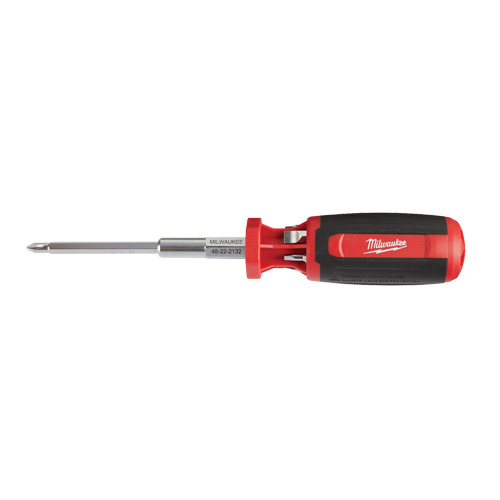 9-in-1 Square Drive Multi-Bit Driver, 9" L, Cushion Grip Handle Superchem Industries
