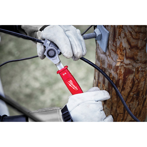 Cl&eacute; polygonale isol&eacute;e &agrave; cliquet 2 en 1 pour le monteur de ligne Superchem Industries