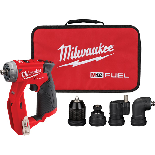 M12 Fuel Installation Drill-Driver (Tool Only), Lithium-Ion, 12 V, 1/4"/3/8" Chuck, 300 in-lbs Torque Superchem Industries