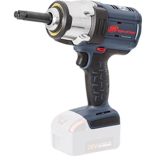 IQv20 Cordless Impact Wrench Kit with 2" Anvil Extension, 20 V, 1/2" Socket Superchem Industries