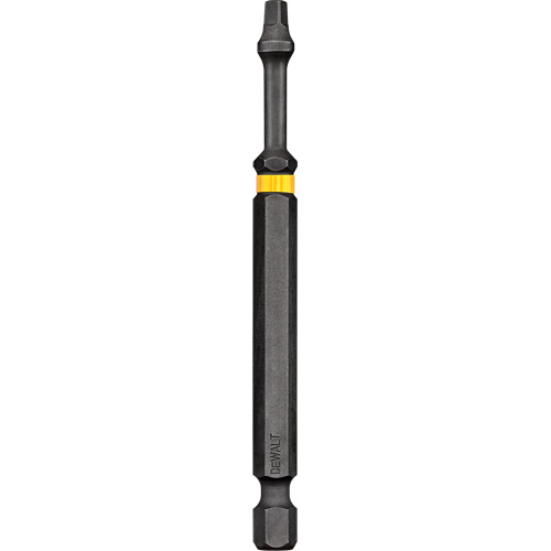 Impact Ready FlexTorq Screwdriver Bit, Square, #1 Tip, 1/4" Drive Size, 3-1/2" Length Superchem Industries