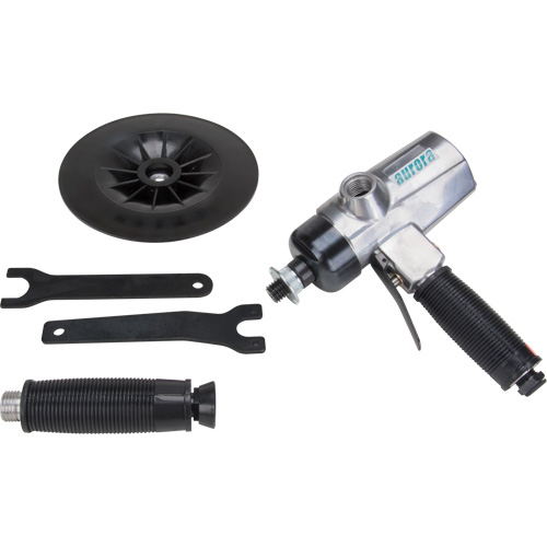 Ponceuse verticale, Dia 7", Entr&eacute;e 1/4" NPTF, 4500 Tr/min Superchem Industries