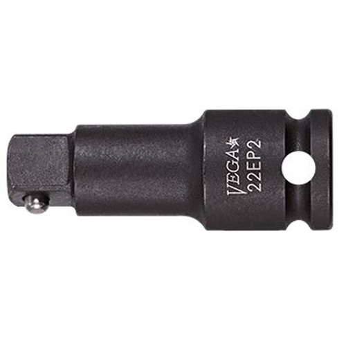 Ball Lock Socket Extension, Impact, 3/8" Drive, 1-3/8" L Superchem Industries
