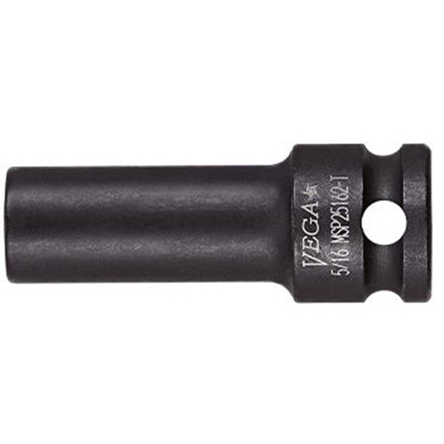 Thin Walled Socket, Impact, 1/2", 3/8" Drive, 6 Points, Deep Superchem Industries