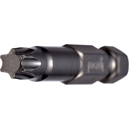 Power Bit, Torx, T-20 Tip, 1/4" Drive Size, 2" Length Superchem Industries