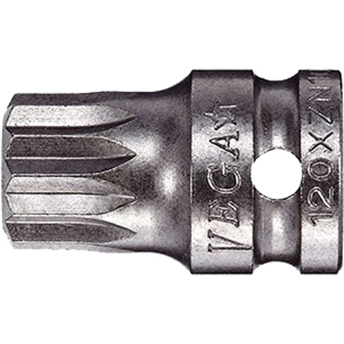 Embout &agrave; ins&eacute;rer, Triple carr&eacute;, 5 x 3/4" lo, Prise 1/4" Superchem Industries