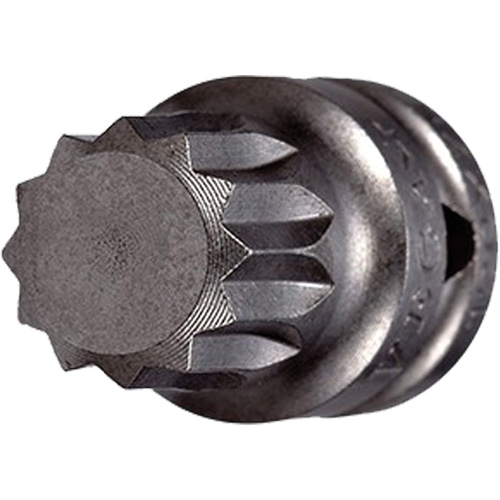 Embout &agrave; ins&eacute;rer, Triple carr&eacute;, 5 x 3/4" lo, Prise 1/4" Superchem Industries