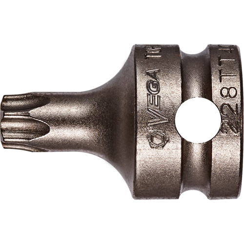 Socket Bit, Torx&reg; Tamper, 25 x 1" L, 3/8" Drive Superchem Industries