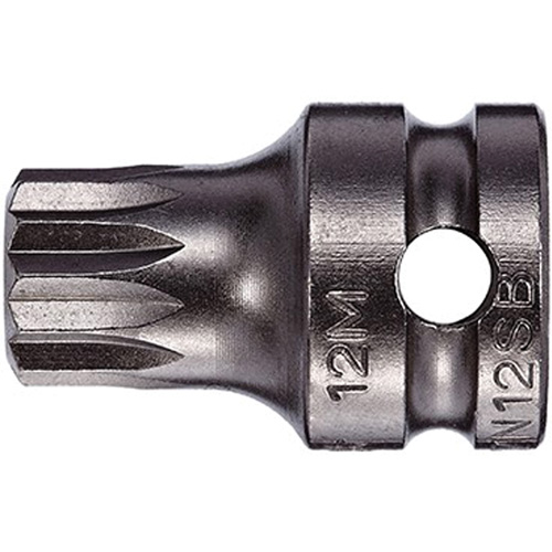 Socket Bit, Triple Square, 5 x 1" L, 3/8" Drive Superchem Industries
