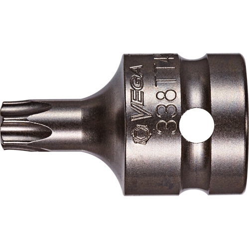 Embout &agrave; ins&eacute;rer, Torx inviolable, 30 x 1-1/2" lo, Prise 1/2" Superchem Industries