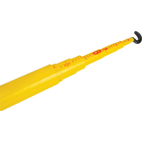Perche de mesure Tel-O-Pole, T&eacute;lescopique, 15 m Superchem Industries