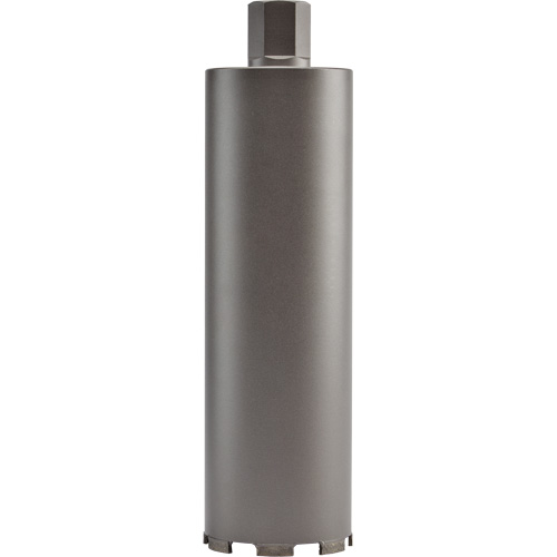 Diamond Ultra Dry Core Drill Bit, 2", 13" Depth of Cut, 1-1/4"-7 Thread Superchem Industries