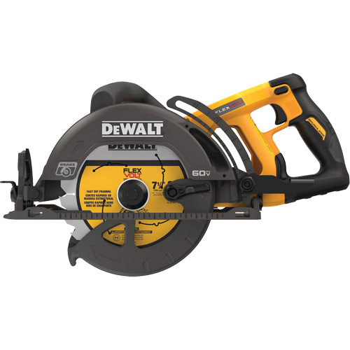FlexVolt&reg; Worm Drive Style Saw (Tool Only), 7-1/4", 60 V Superchem Industries