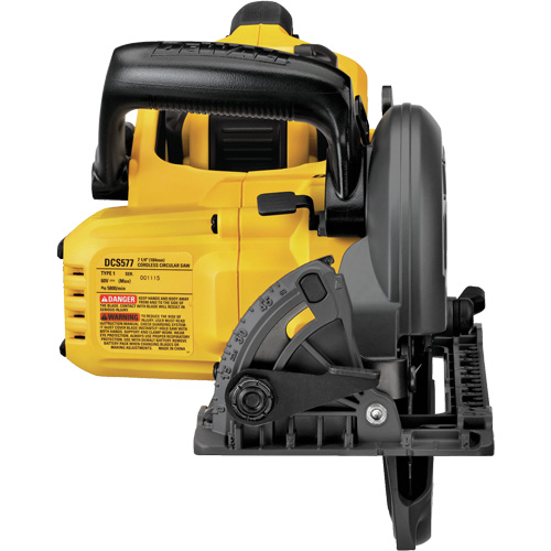 FlexVolt&reg; Worm Drive Style Saw Kit, 7-1/4", 60 V Superchem Industries
