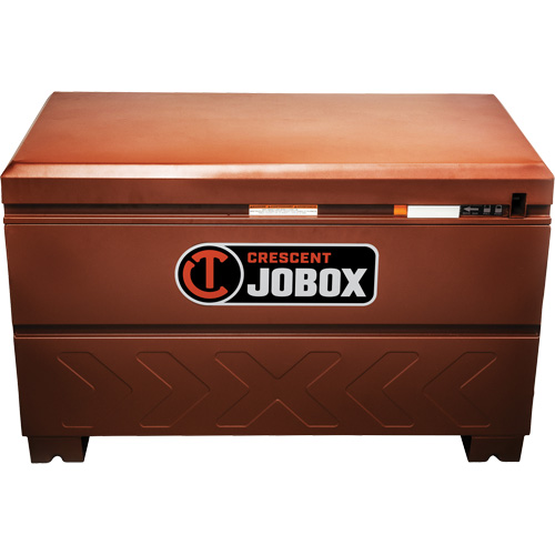 Site-Vault Chest, 48" x 24" x 30-3/4", Steel, Orange Superchem Industries