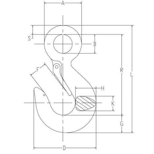 Crochet de palan Superchem Industries