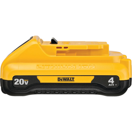 Max* Compact Battery Pack, Lithium-Ion, 20 V, 4 Ah Superchem Industries