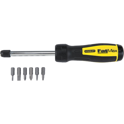 FatMax&reg; Multibit Screwdriver, Textured Handle Superchem Industries