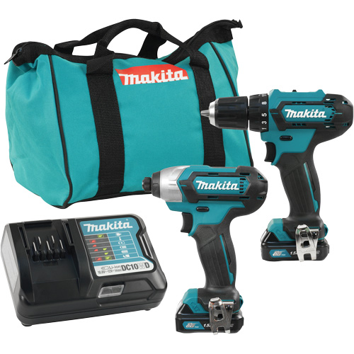 Cordless Drill & Driver Kit, Lithium-Ion, 12 V Superchem Industries