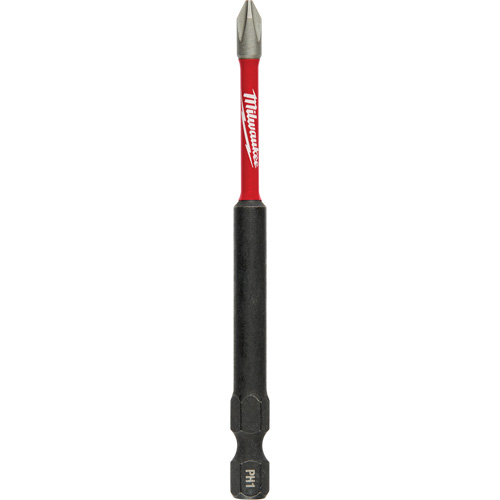 Embouts &agrave; percussion Shockwave Impact-Duty, Phillips, Embout #1, Prise 1/4", Longueur 3-1/2" Superchem Industries