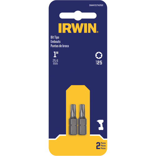 Embouts de tournevis &agrave; ins&eacute;rer, Torx, T-25, Prise 1/4" Superchem Industries