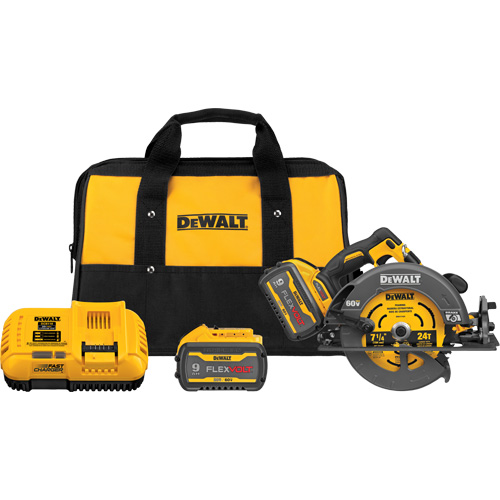 Flexvolt&reg; Max** Cordless Circular Saw with Electric Brake Kit, 7-1/4", 60 V Superchem Industries
