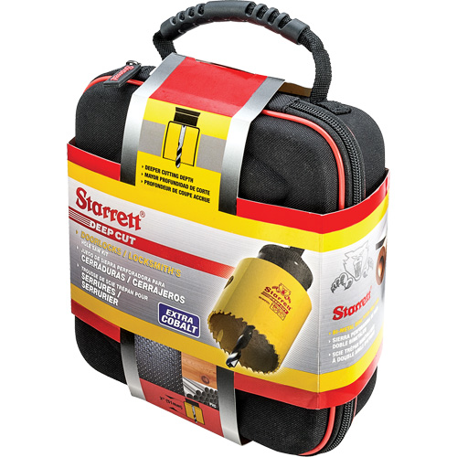 Deep Cut Hole Saw Kit, 9 Pieces Superchem Industries