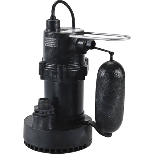 Pompe de puisard de s&eacute;rie 5.5, 35 gal./min, 115 V, 3,5 A, 1/4 CV Superchem Industries