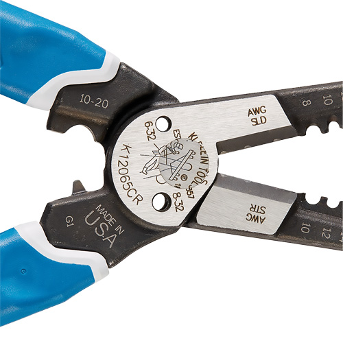 Outil polyvalent Klein-Kurve pour d&eacute;nuder, couper et sertir les fils, 8-1/4" lo, 8 - 20 AWG Superchem Industries