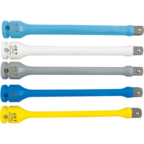 JTLE-5S Torque Limiting Impact Extension Set, 1/2" Drive, 65 ft-lbs./80 ft-lbs./100 ft-lbs./120 ft-lbs./140 ft-lbs. Torque, Multiple Superchem Industries