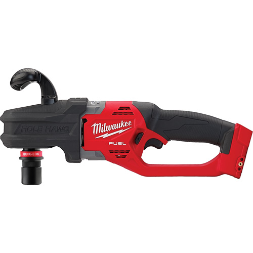 Perceuse &agrave; angle droit M18 Fuel Hole Hawg avec mandrin Quik-Lok (outil seulement), 18 V, Lithium-ion Superchem Industries