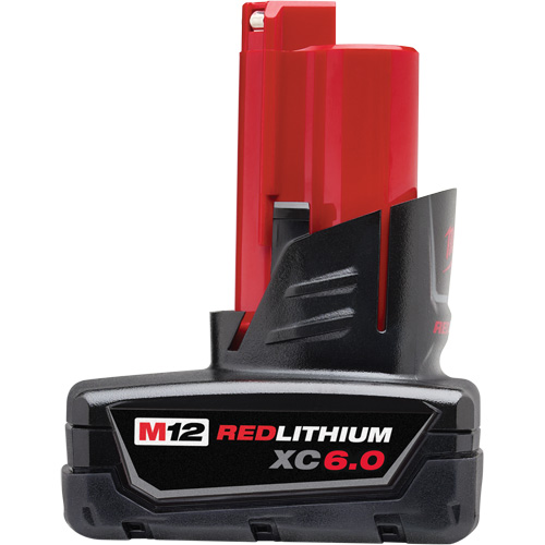 Bloc-piles M12 Redlithium XC 6.0, Lithium-ion, 12 V, 6 Ah Superchem Industries
