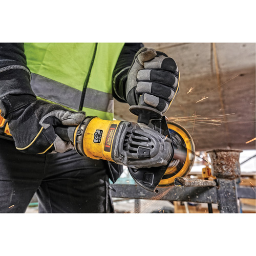 Ensemble de meuleuse sans balai FlexVolt Max avec frein antirecul, Roue de 4-1/2" - 6", 60 V Superchem Industries