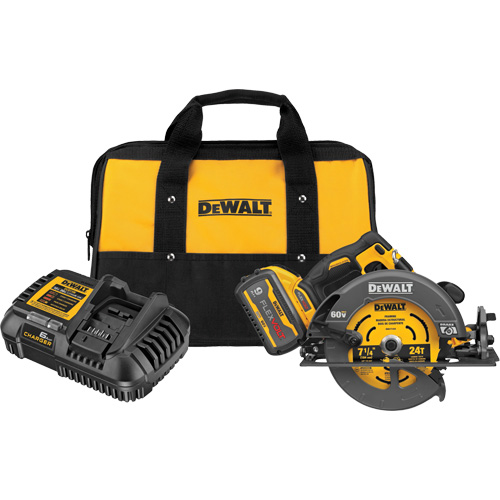 FlexVolt&reg; Max Brushless Circular Saw with Electric Brake Kit, 7-1/4", 60 V Superchem Industries