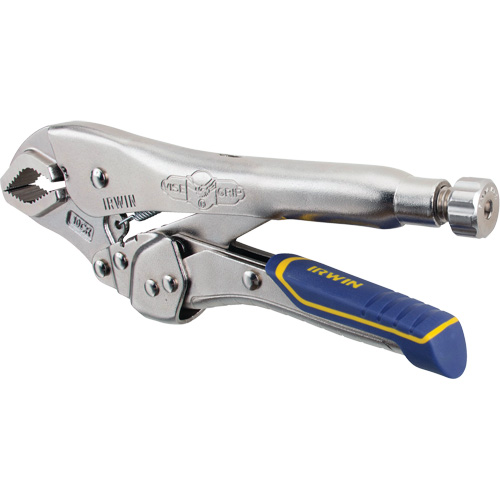Vise-Grip&reg; Fast Release 10CR Locking Pliers, 10" Length, Curved Jaw Superchem Industries