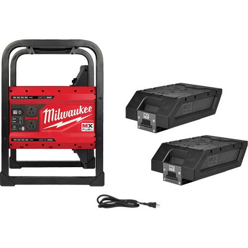 MX Fuel Carry-On Power Supply, 1800 W/3600 W, Lithium Ion, 20-4/5" H x 12" W x 15" D, 49.7 lbs. Superchem Industries