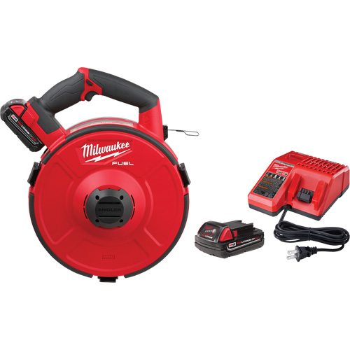 Ensemble de ruban de tirage en acier M18 Fuel Angler de 120 pi Superchem Industries