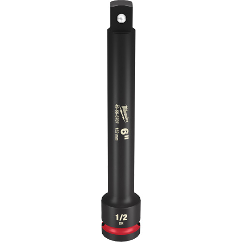 Shockwave Impact Duty Socket Extension, Impact, 1/2" Drive, 6" L Superchem Industries