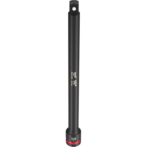 Shockwave Impact Duty Socket Extension, Impact, 1/2" Drive, 10" L Superchem Industries