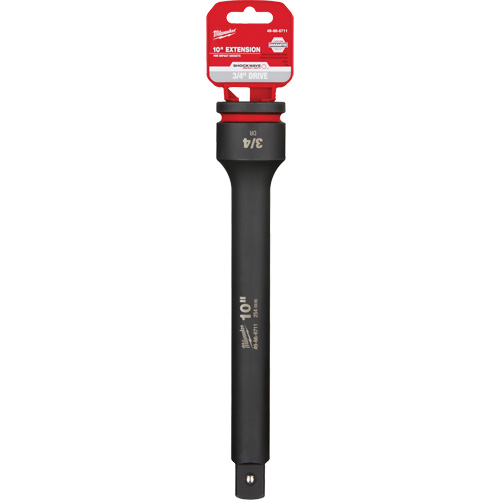 Rallonge pour douille Shockwave Impact Duty, Chocs, Prise 3/4", 10" lo Superchem Industries