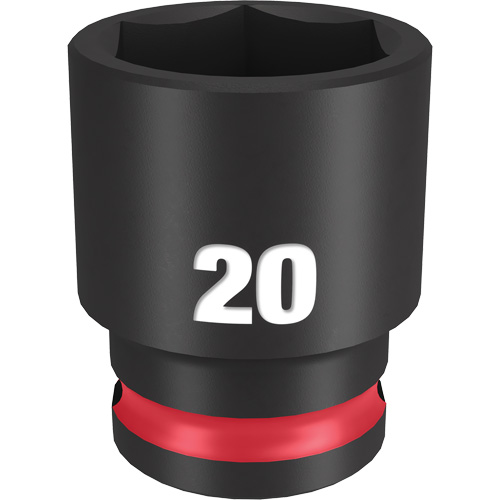 Shockwave Impact Duty Socket, Impact, 2 mm, 3/8" Drive, 6 Points Superchem Industries