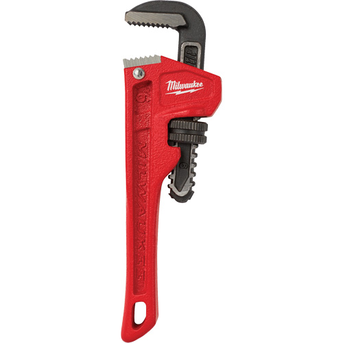 Cl&eacute; &agrave; tuyau, Cap des m&acirc;choires 3/4", Longueur 6", Fini Rev&ecirc;tement en poudre Superchem Industries