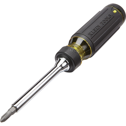 15-in-1 Multi-Bit Ratcheting Screwdriver, 8-3/4" L, Cushion Grip Handle Superchem Industries